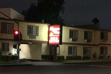 Front of property - evening/night