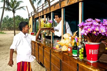 Poolside bar