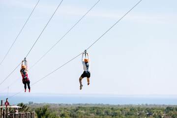 Ziplining