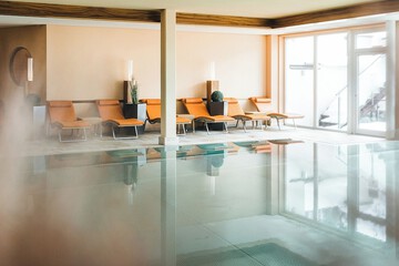 Indoor/outdoor pool