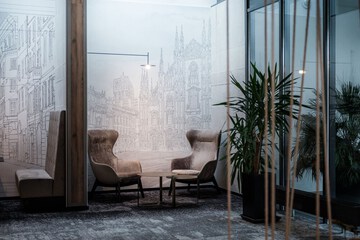Reception hall