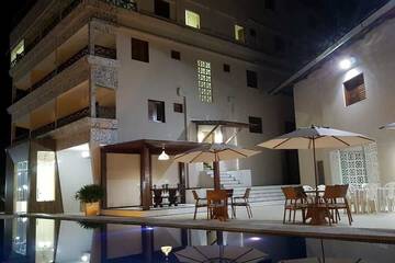Front of property - evening/night