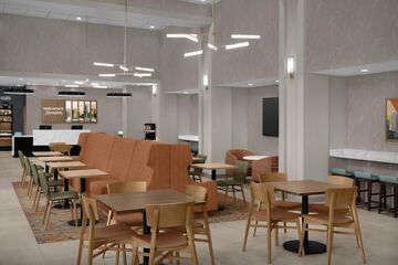 Breakfast area