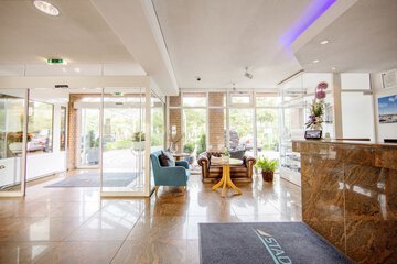 Lobby sitting area