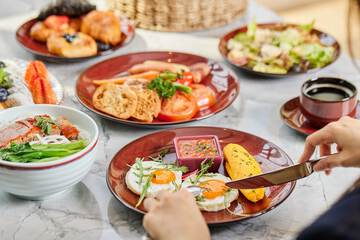 Breakfast buffet