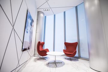 Lobby sitting area