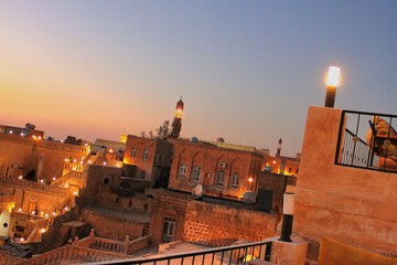 Front of property - evening/night
