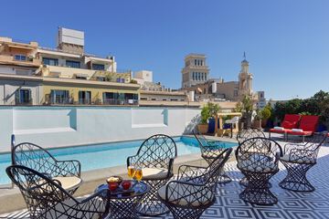 Rooftop pool
