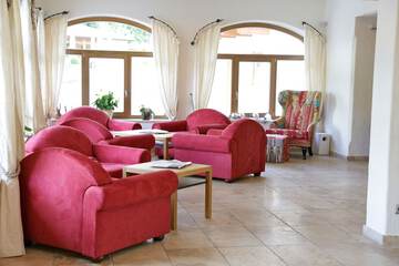 Lobby sitting area