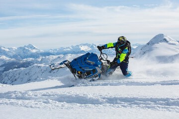 Snowmobiling