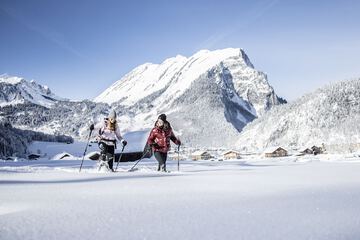 Snowshoeing