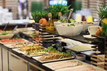 Breakfast buffet