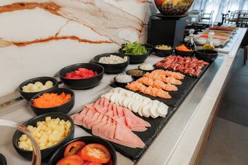 Breakfast buffet