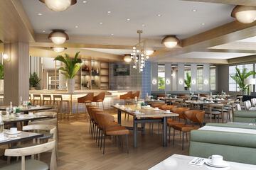 Breakfast area