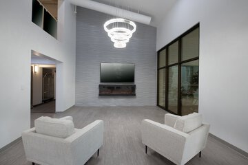 Lobby sitting area