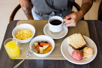 Breakfast buffet