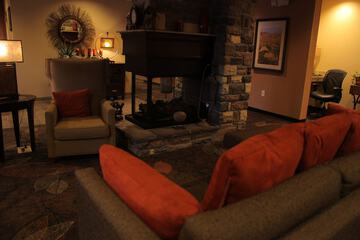 Lobby sitting area
