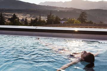 Rooftop pool