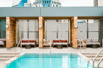 Rooftop pool