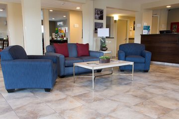 Lobby sitting area