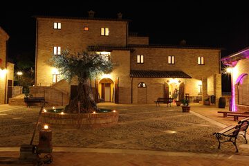 Front of property - evening/night