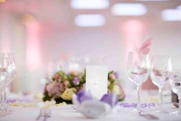 Indoor wedding
