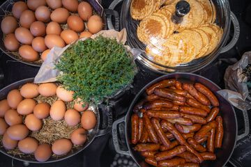 Breakfast buffet