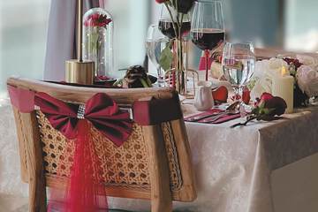 Couples dining
