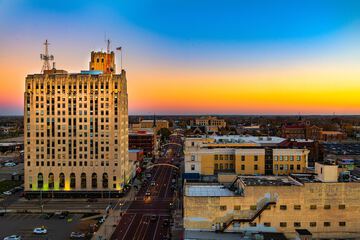 City view from property
