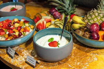 Breakfast buffet