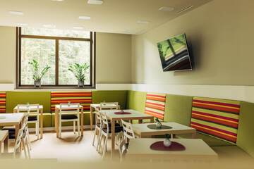 Breakfast area