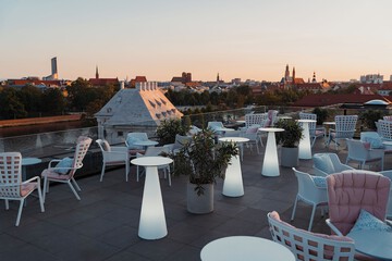 Rooftop terrace