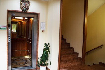 Interior entrance