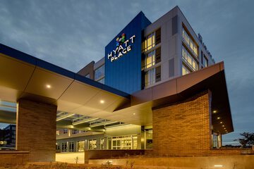 Front of property - evening/night