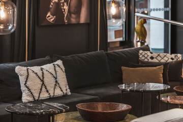 Lobby sitting area