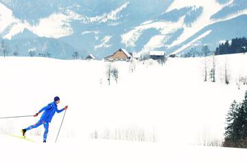 Skiing