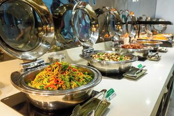 Breakfast buffet