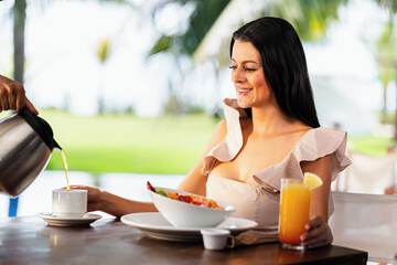 Breakfast area