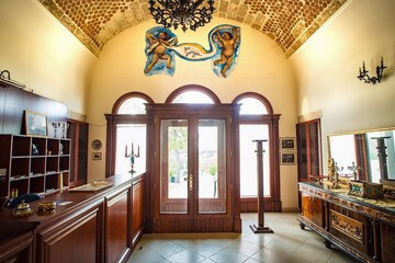 Interior entrance