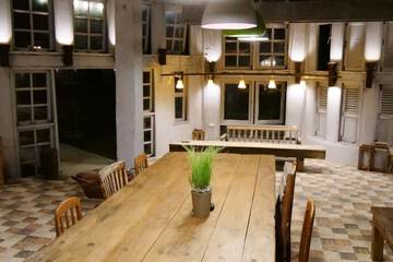 Front of property - evening/night