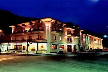 Front of property - evening/night