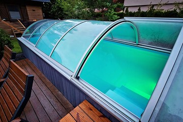 Indoor/outdoor pool