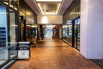 Interior entrance