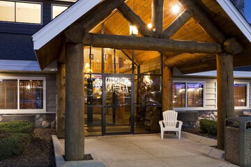 Front of property - evening/night