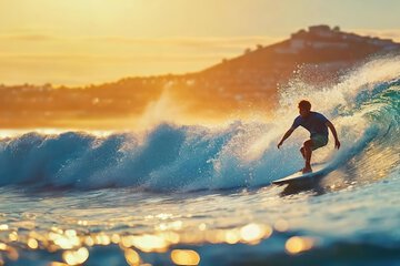 Surfing/boogie boarding