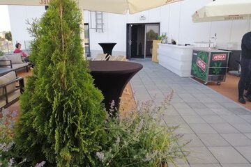 Rooftop terrace