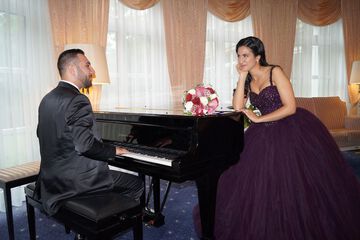 Indoor wedding