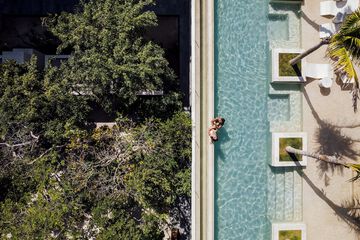 Rooftop pool
