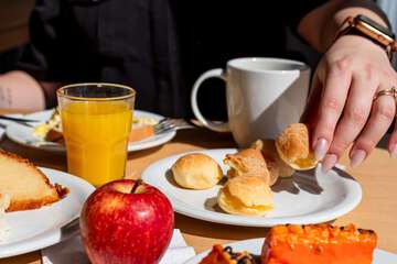 Breakfast area