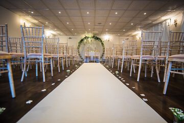 Indoor wedding